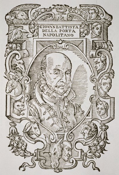 Giovanni Battista della Porta（1535-1615）出自他的着作，Delle Celeste Physiognomy，Padua 1616，在19世纪后期出版的“魔法史”中有所说明 作者 意大利学校
