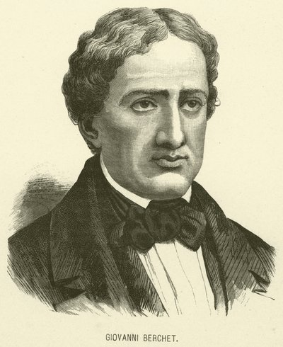 乔瓦尼·贝尔谢 (Giovanni Berchet) (雕刻) 作者 意大利学校
