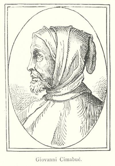 Giovanni Cimabue (雕刻) 作者 意大利学校