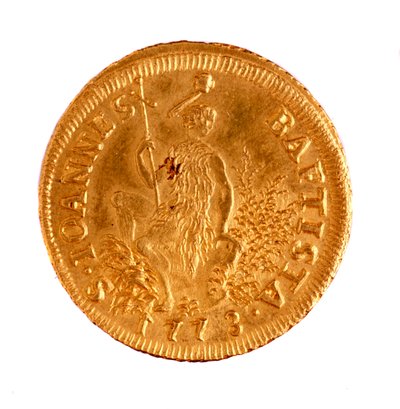 罗马皇帝利奥波德二世 (1747-1792) 统治时期的佛罗伦萨金鲁斯彭 (Golden ruspone) 作者 意大利学校