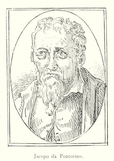 Jacopo da Pontormo (雕刻) 作者 意大利学校