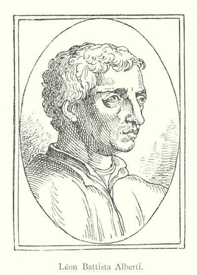 Leon Battista Alberti (engraving) 作者 意大利学校