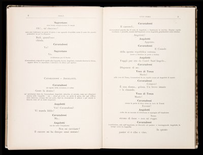 托斯卡的剧本，贾科莫·普契尼 (Giacomo Puccini)，意大利里科尔迪版 作者 意大利学校