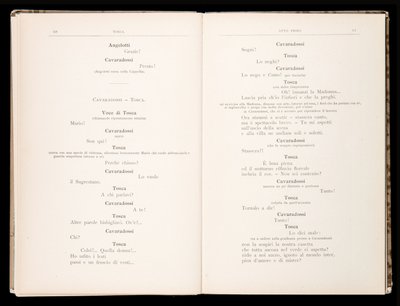 托斯卡的剧本，贾科莫·普契尼 (Giacomo Puccini)，意大利里科尔迪版 作者 意大利学校
