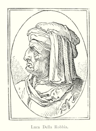 Luca Della Robbia (engraving) 作者 意大利学校