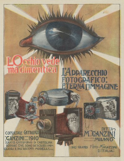 M Ganzini，米兰（彩色印刷版） 作者 意大利学校