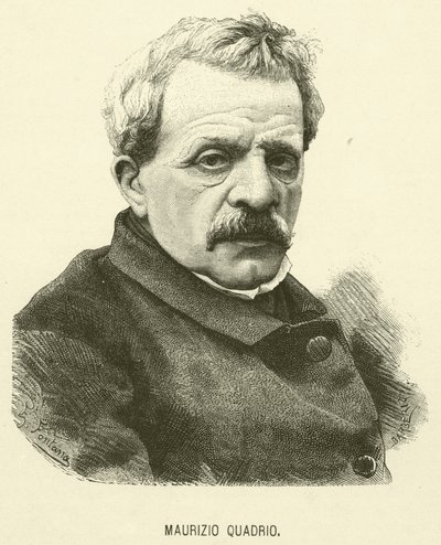 Maurizio Quadrio（雕刻）。 作者 意大利学校