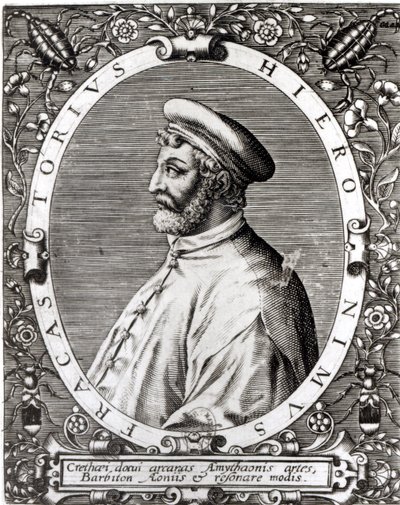 Girolamo Fracastoro的奖章肖像（1483-1553） 作者 意大利学校