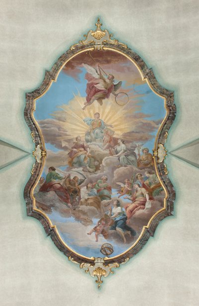 米兰，圣弗朗西斯科-达-保拉教堂，壁画厅 Palazzo 作者 意大利学校