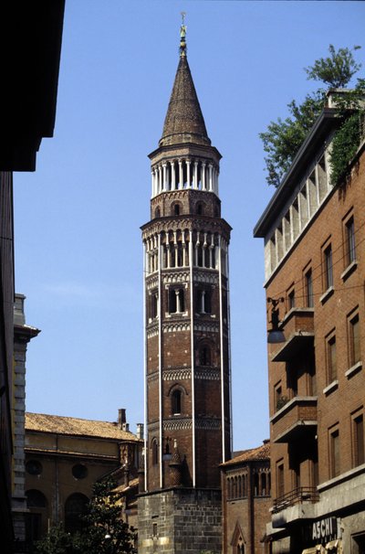 Milan: the bell tower of San Gottardo. 作者 意大利学校