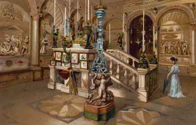帕多瓦 / Padua：Altare del Santo (chromolitho) 作者 意大利学校