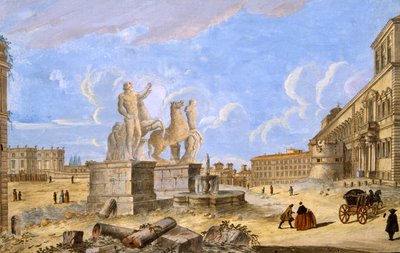 Piazza Monte Cavallo广场 作者 意大利学校