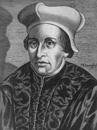 Francesco Guicciardini的肖像 作者 意大利学校