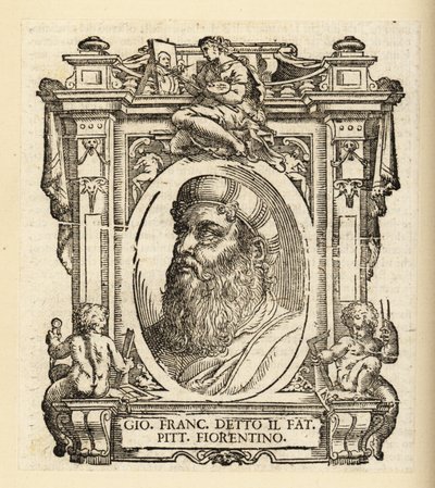 Gianfrancesco Penni 或 Giovan Francesco 的肖像，il Fattore，意大利画家，大约 1488-1528 年 作者 意大利学校