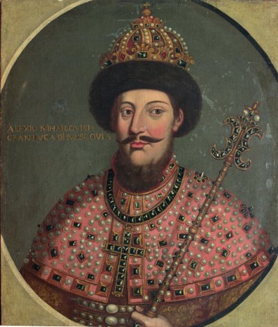 沙皇阿列克谢米哈伊洛维奇的肖像（1629-76） 作者 Italian School