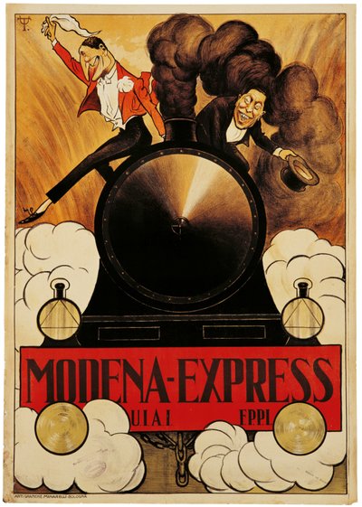海报广告Modena Express 作者 Italian School