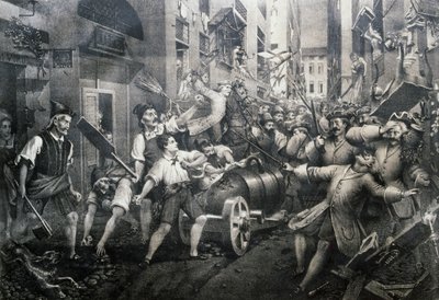 1746 年在热那亚 Portoria 区反抗奥地利人的起义，由 Giovan Battista Perasso（1735-1781）领导，被称为 Balilla 作者 意大利学校