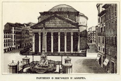 罗马：Pantheon O Mausoleo D