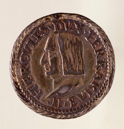 费拉拉（Ferrara）的银币（testone）：Ercole I d