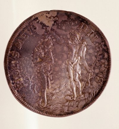 Silver piastra from Florence, reign of Cosimo III by Medici (Cosme III of Medicis) (1642-1723) 作者 意大利学校