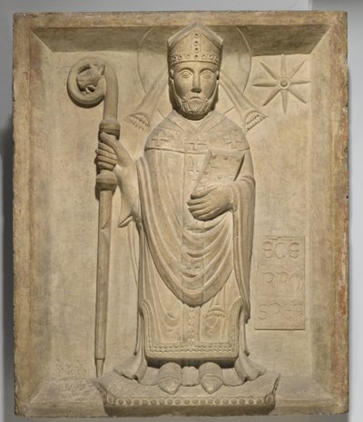 St. Prosper，c.1200-25（大理石） 作者 意大利学校
