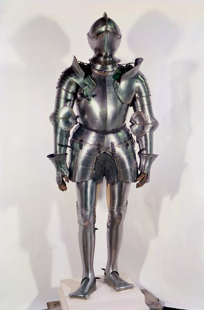盔甲的套装被认为属于Chevalier Bayard（1475-1524），c.1510（金属） 作者 意大利学校
