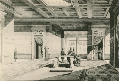 Caius Cornelius Rufus的房子（凹版） 作者 意大利学校