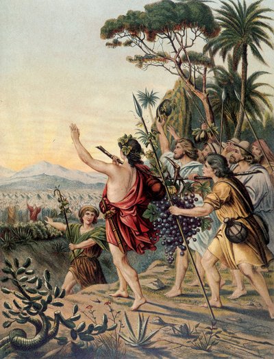 迦南地的回归--载于《Aurea Bibbia classica: storia della rivelazione divina nell