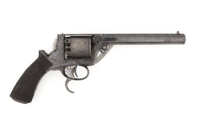 Tranter 打击乐 Dragoon Model .50 英寸左轮手枪 作者 Italian School