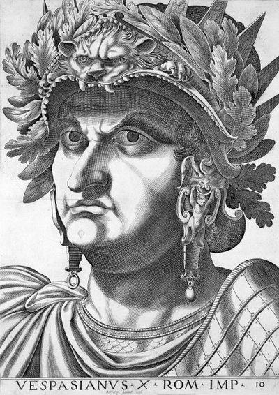 Vespasian（公元9-79），1596 作者 意大利学校