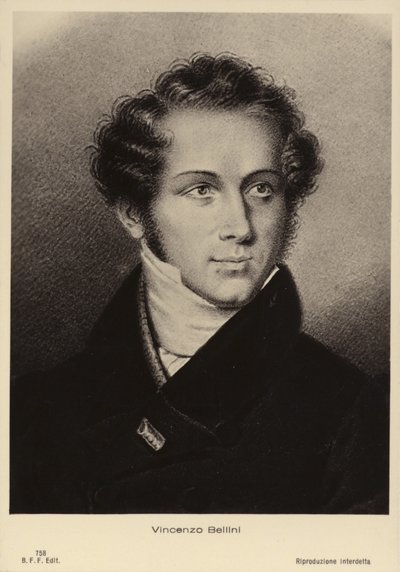 Vincenzo Bellini，意大利歌剧作曲家（1801-1835） 作者 意大利学校