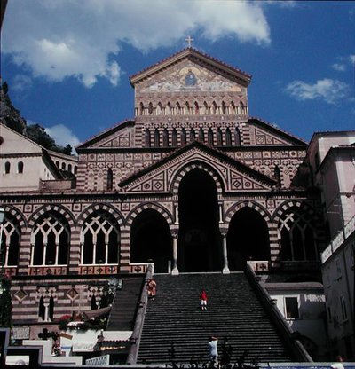 1203年，SantAndrea大教堂的西立面 作者 意大利学校