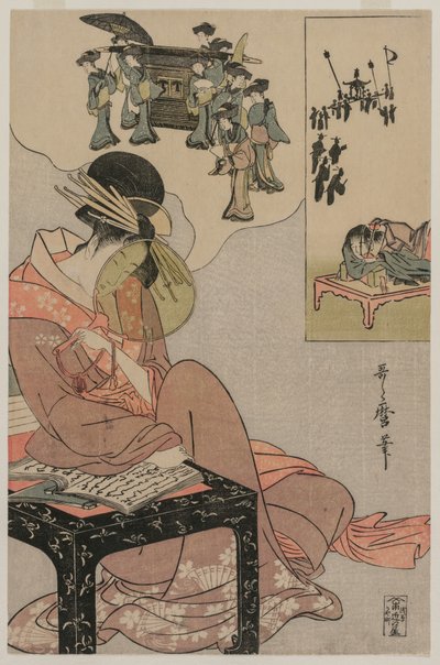 歌妓梦见迎亲队伍 作者 意大利，西西里岛，18 世纪 19 世纪