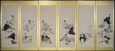 三十六位不朽诗人，1798年 作者 伊藤雅作