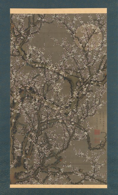 白梅花月 作者 伊藤雅作
