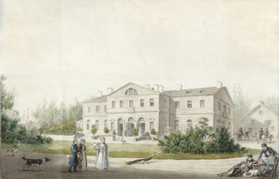 普里于蒂诺庄园酒店，1830年 作者 伊万·亚历克斯耶维奇·伊万诺夫