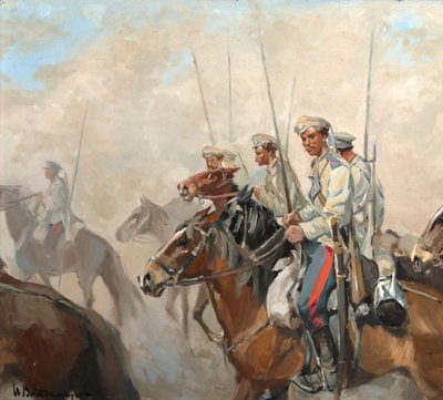哥萨克人，1910年代 作者 伊万·阿列克谢耶维奇·弗拉基米罗夫