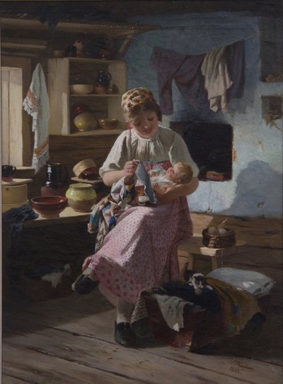 Firstling, 1888 作者 伊万·安德烈耶维奇·佩列文