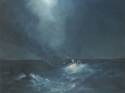 阿芙罗狄蒂的诞生，1887年 作者 伊万·康斯坦丁诺维奇·艾瓦佐夫斯基