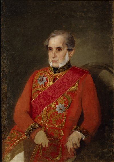 伯爵（Alexander Vasilyevich Kochubey）肖像1768-1834，1860年代 作者 Ivan Kosmich Makarov