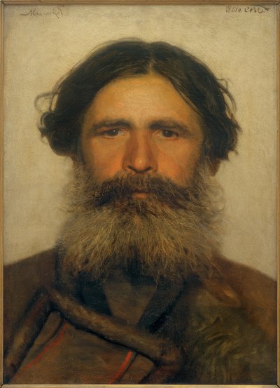 农夫的肖像 作者 Ivan Nikolaevich Kramskoy