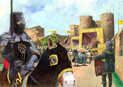 凯尼沃斯城堡，约14世纪 c1990-2010 作者 伊万·拉普