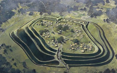 老奥斯威斯特里山堡 作者 伊万·拉普