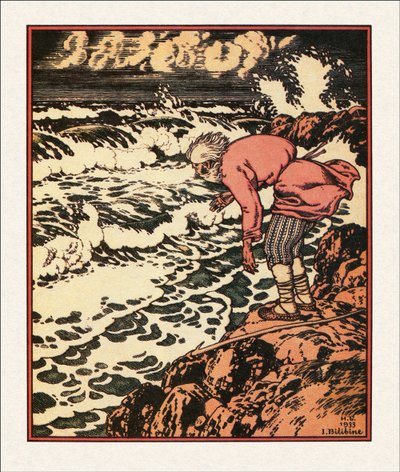 1933年《渔夫和鱼的故事》插图 作者 伊万·雅科夫列维奇·比利宾