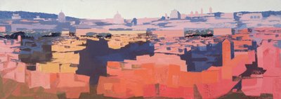 罗马，从西班牙学院观看Gianicolo，日落，1968年（另见213353和213357） 作者 伊莎贝拉·戈德卢斯卡·德·阿兰达