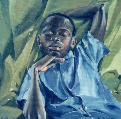 沉睡的男孩，1961年 作者 伊莎贝拉·戈德卢斯卡·德·阿兰达