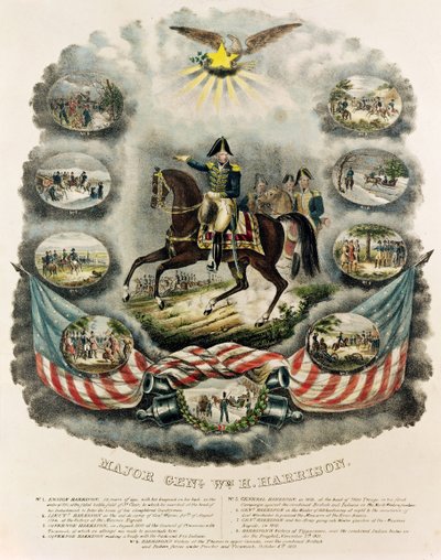 威廉亨利哈里森少将，1813年 作者 杰西·理查德