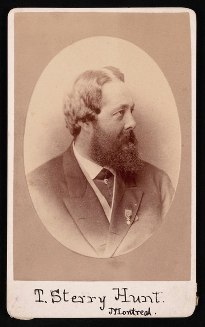 托马斯-斯特里-亨特1826-1892年的肖像，1892年前。 作者 JG 帕克斯