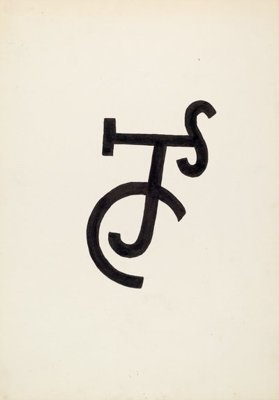 牛牌，约1936年。 作者 J·亨利·马利