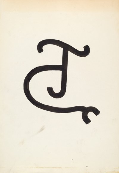 牛牌，约1936年。 作者 J·亨利·马利
